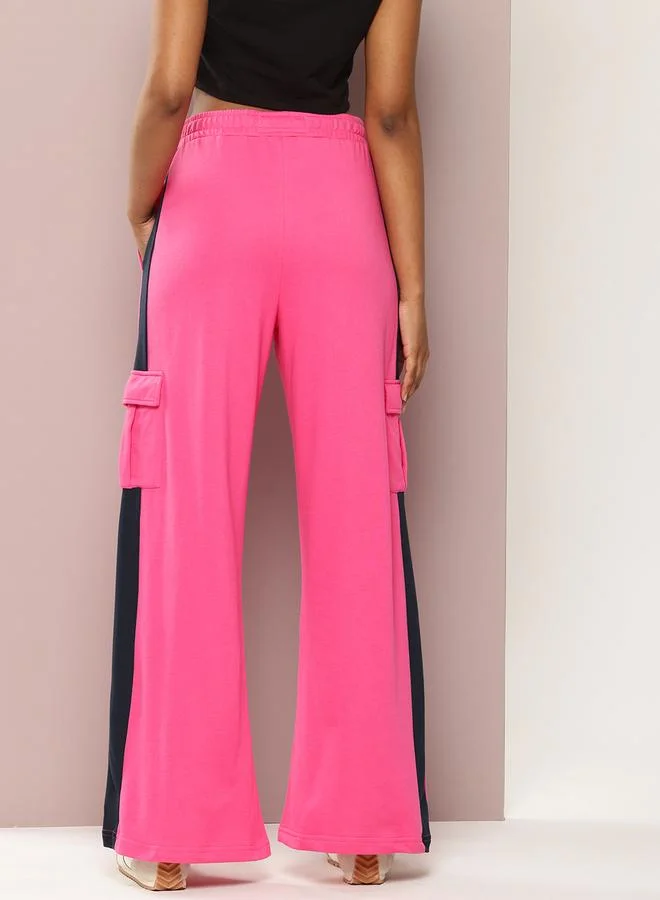 ديلينجر بنطال قطن ناعم بأرجل واسعة للنساء